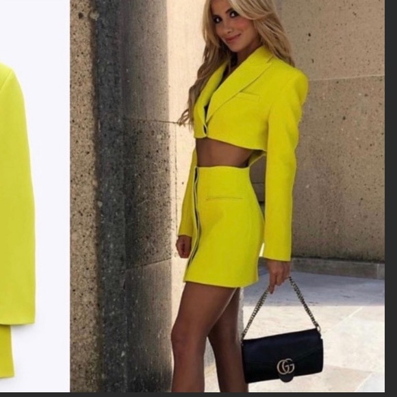 Zara cut out blazer dress bloggers fav - Picture 6 of 12